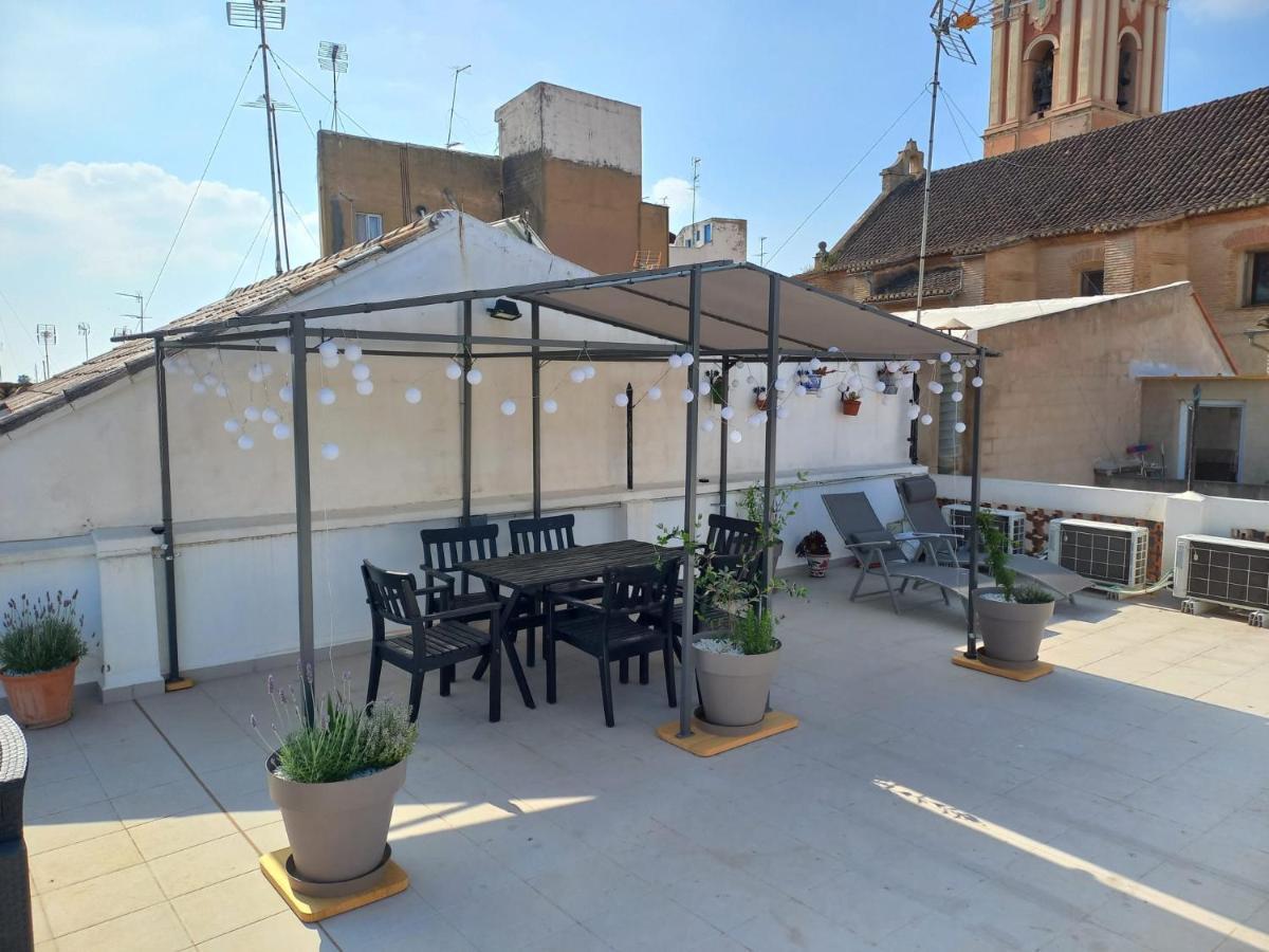 Traditional Valencian Townhouse In Catarroja Apartman Kültér fotó